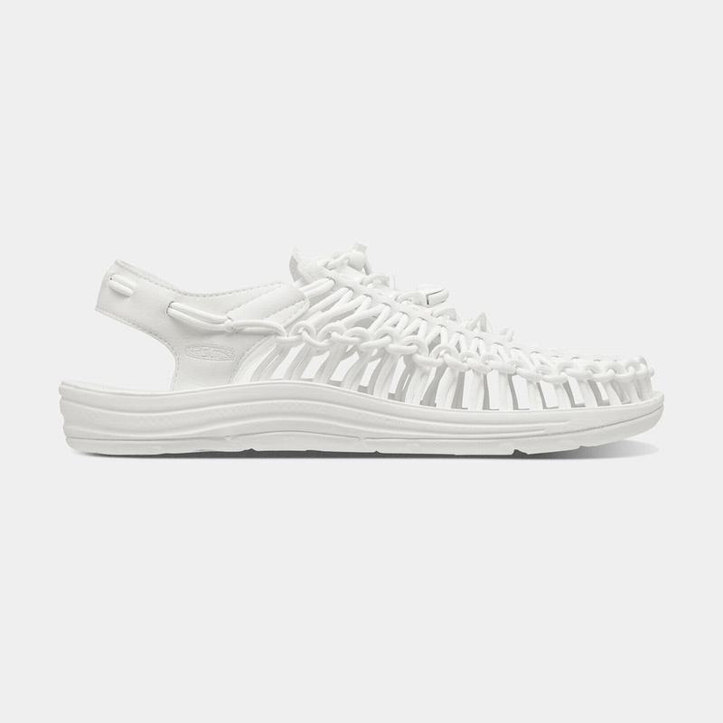 Keen Uneek Monochrome Womens Uneek Sandals White Online NZ (0569-ZTQNB)